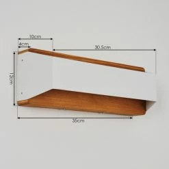 Hofstein Clarens Wandleuchte LED Braun, Weiß, 1-flammig 16 Hofstein Clarens Wandleuchte LED Braun, Weiß, 1-flammig -Wandleuchten Verkaufsgeschäft clarens wandleuchte h3447383 3