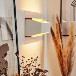 Hofstein Clarens Wandleuchte LED Braun, Weiß, 1-flammig 19 Hofstein Clarens Wandleuchte LED Braun, Weiß, 1-flammig -Wandleuchten Verkaufsgeschäft clarens wandleuchte h3447383 6