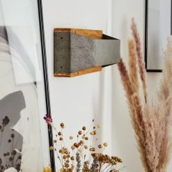 Hofstein Clarens Wandleuchte LED Grau, Braun, 1-flammig -Wandleuchten Verkaufsgeschäft clarens wandleuchte h3447406 11