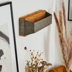 Hofstein Clarens Wandleuchte LED Grau, Braun, 1-flammig -Wandleuchten Verkaufsgeschäft clarens wandleuchte h3447406 9