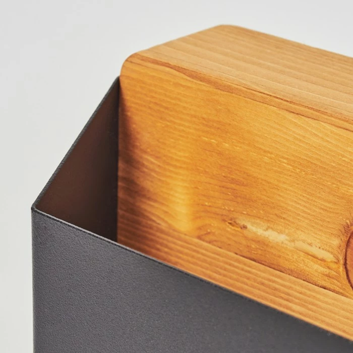 Hofstein Clarens Wandleuchte LED Schwarz, Naturfarben, 1-flammig 6 Hofstein Clarens Wandleuchte LED Schwarz, Naturfarben, 1-flammig – Bild 6