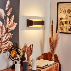 Hofstein Clarens Wandleuchte LED Schwarz, Naturfarben, 1-flammig 20 Hofstein Clarens Wandleuchte LED Schwarz, Naturfarben, 1-flammig -Wandleuchten Verkaufsgeschäft clarens wandleuchte h3562932 8