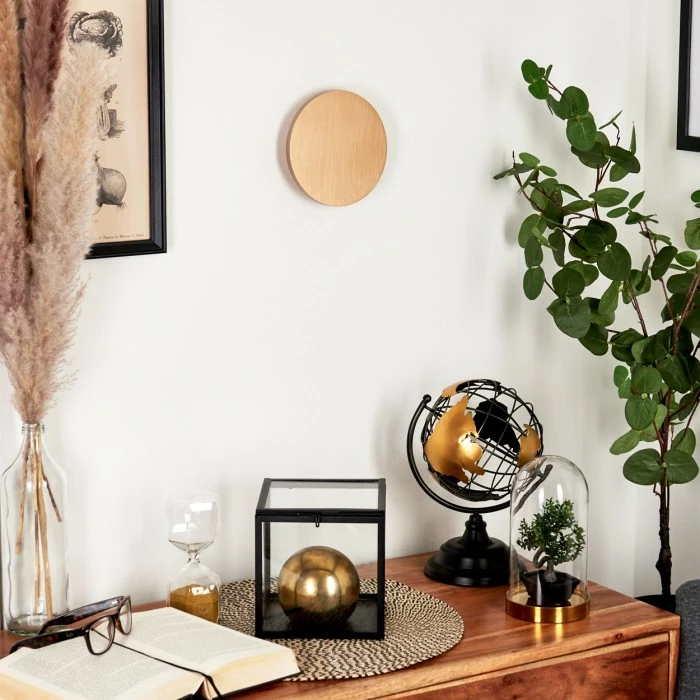 Hofstein Comallo Wandleuchte LED Messing, Gold, 1-flammig 2 Hofstein Comallo Wandleuchte LED Messing, Gold, 1-flammig – Bild 2