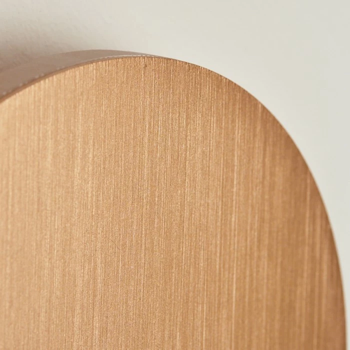 Hofstein Comallo Wandleuchte LED Messing, Gold, 1-flammig 3 Hofstein Comallo Wandleuchte LED Messing, Gold, 1-flammig – Bild 3