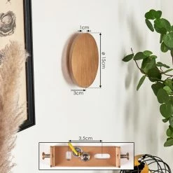 Hofstein Comallo Wandleuchte LED Messing, Gold, 1-flammig 15 Hofstein Comallo Wandleuchte LED Messing, Gold, 1-flammig -Wandleuchten Verkaufsgeschäft comallo wandleuchte h3570074 3