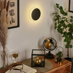 Hofstein Comallo Wandleuchte LED Schwarz, Weiß, 1-flammig 22 Hofstein Comallo Wandleuchte LED Schwarz, Weiß, 1-flammig -Wandleuchten Verkaufsgeschäft comallo wandleuchte h3570098 10