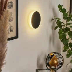 Hofstein Comallo Wandleuchte LED Schwarz, Weiß, 1-flammig 18 Hofstein Comallo Wandleuchte LED Schwarz, Weiß, 1-flammig -Wandleuchten Verkaufsgeschäft comallo wandleuchte h3570098 6