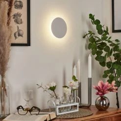 Hofstein Comallo Wandleuchte LED Weiß, 1-flammig -Wandleuchten Verkaufsgeschäft comallo wandleuchte h3570111 8