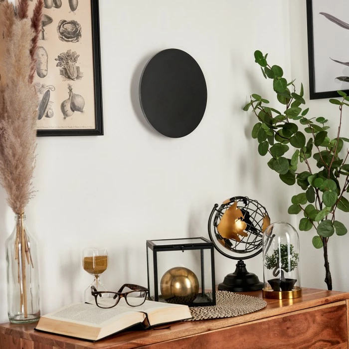 Hofstein Comallo Wandleuchte LED Schwarz, Weiß, 1-flammig 2 Hofstein Comallo Wandleuchte LED Schwarz, Weiß, 1-flammig – Bild 2