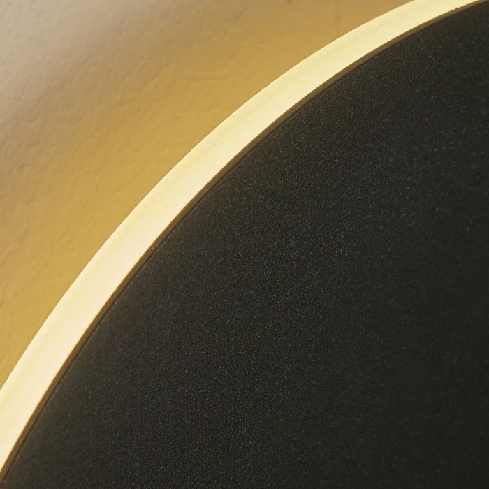 Hofstein Comallo Wandleuchte LED Schwarz, Weiß, 1-flammig 6 Hofstein Comallo Wandleuchte LED Schwarz, Weiß, 1-flammig – Bild 6