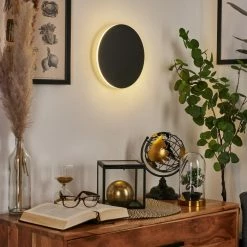 Hofstein Comallo Wandleuchte LED Schwarz, Weiß, 1-flammig 20 Hofstein Comallo Wandleuchte LED Schwarz, Weiß, 1-flammig -Wandleuchten Verkaufsgeschäft comallo wandleuchte h3570135 8