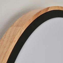 Hofstein Corinto Wandleuchte LED Schwarz, Naturfarben, 1-flammig -Wandleuchten Verkaufsgeschäft corinto wandleuchte h3459416 2