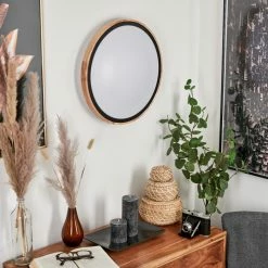 Hofstein Corinto Wandleuchte LED Schwarz, Naturfarben, 1-flammig -Wandleuchten Verkaufsgeschäft corinto wandleuchte h3459416 4