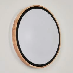 Hofstein Corinto Wandleuchte LED Schwarz, Naturfarben, 1-flammig -Wandleuchten Verkaufsgeschäft corinto wandleuchte h3459416 7