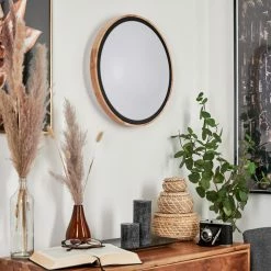 Hofstein Corinto Wandleuchte LED Schwarz, Naturfarben, 1-flammig -Wandleuchten Verkaufsgeschäft corinto wandleuchte h3459416 9