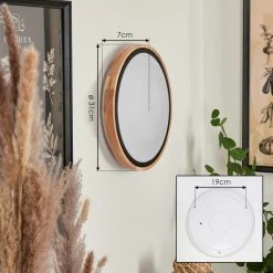 Hofstein Corinto Wandleuchte LED Schwarz, Naturfarben, 1-flammig 15 Hofstein Corinto Wandleuchte LED Schwarz, Naturfarben, 1-flammig -Wandleuchten Verkaufsgeschäft corinto wandleuchte h3459454 3