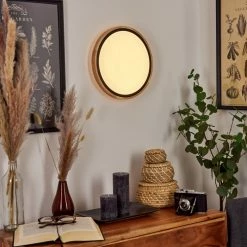 Hofstein Corinto Wandleuchte LED Schwarz, Naturfarben, 1-flammig 20 Hofstein Corinto Wandleuchte LED Schwarz, Naturfarben, 1-flammig -Wandleuchten Verkaufsgeschäft corinto wandleuchte h3459454 8