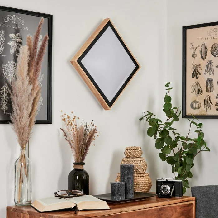 Hofstein Corinto Wandleuchte LED Schwarz, Naturfarben, 1-flammig 12 Hofstein Corinto Wandleuchte LED Schwarz, Naturfarben, 1-flammig – Bild 12