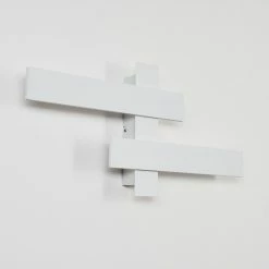 Hofstein Cuchara Wandleuchte LED Weiß, 2-flammig -Wandleuchten Verkaufsgeschäft cuchara wandleuchte h3426388 7