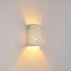 Hofstein Cusco Wandleuchte Weiß, 1-flammig 31 Hofstein Cusco Wandleuchte Weiß, 1-flammig -Wandleuchten Verkaufsgeschäft cusco wandleuchte h3266427 do4 10