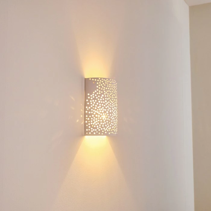 Hofstein Cusco Wandleuchte Weiß, 1-flammig 20 Hofstein Cusco Wandleuchte Weiß, 1-flammig – Bild 20