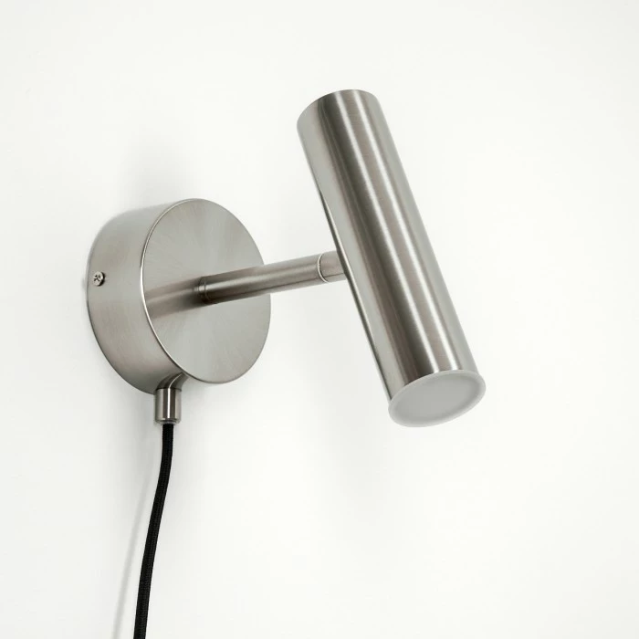 Hofstein Dalheim Wandleuchte LED Nickel-Matt, 1-flammig 8 Hofstein Dalheim Wandleuchte LED Nickel-Matt, 1-flammig – Bild 8