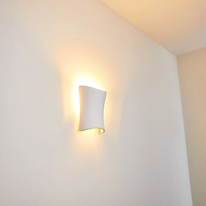 Hofstein Danta Wandleuchte Weiß, 1-flammig 6 Hofstein Danta Wandleuchte Weiß, 1-flammig – Bild 6