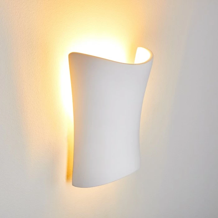 Hofstein Danta Wandleuchte Weiß, 1-flammig 9 Hofstein Danta Wandleuchte Weiß, 1-flammig – Bild 9