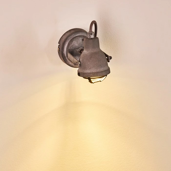 Hofstein Drobak Wandleuchte LED Grau, 1-flammig 12 Hofstein Drobak Wandleuchte LED Grau, 1-flammig – Bild 12