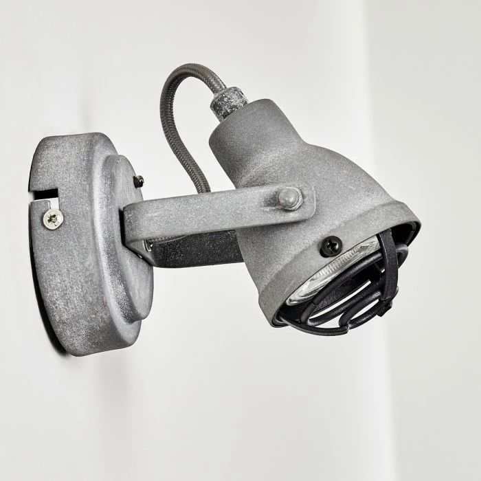 Hofstein Drobak Wandleuchte LED Grau, 1-flammig 15 Hofstein Drobak Wandleuchte LED Grau, 1-flammig – Bild 15