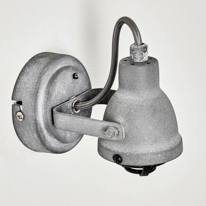 Hofstein Drobak Wandleuchte LED Grau, 1-flammig 18 Hofstein Drobak Wandleuchte LED Grau, 1-flammig – Bild 18