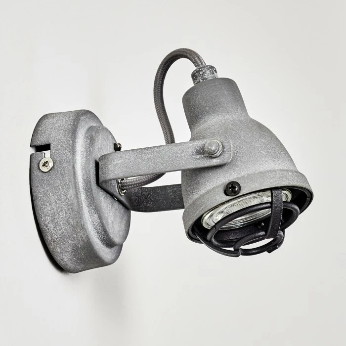 Hofstein Drobak Wandleuchte LED Grau, 1-flammig 20 Hofstein Drobak Wandleuchte LED Grau, 1-flammig – Bild 20