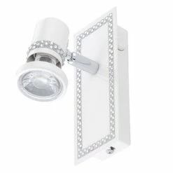 Eglo Leuchten Eglo BONARES Wandspot Kristalloptik, 1-flammig