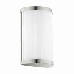 Eglo Leuchten Eglo CUPELLA Wandleuchte LED Nickel-Matt, 2-flammig