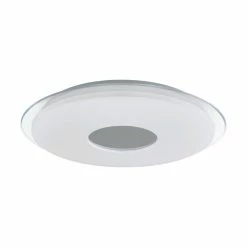 Eglo Leuchten LANCIANO-C Wand- / Deckenleuchte LED Weiß, Transparent, Klar, 1-flammig