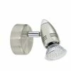 Eglo Leuchten Eglo MAGNUM-LED Wandleuchte Nickel-Matt