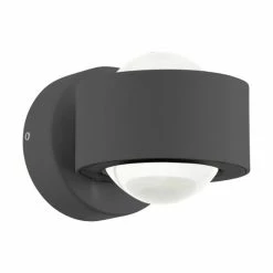 Eglo Leuchten Eglo ONO 2 Wandleuchte LED Anthrazit, 2-flammig