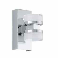 Hofstein Eglo ROMENDO Wandleuchte LED Chrom, 2-flammig