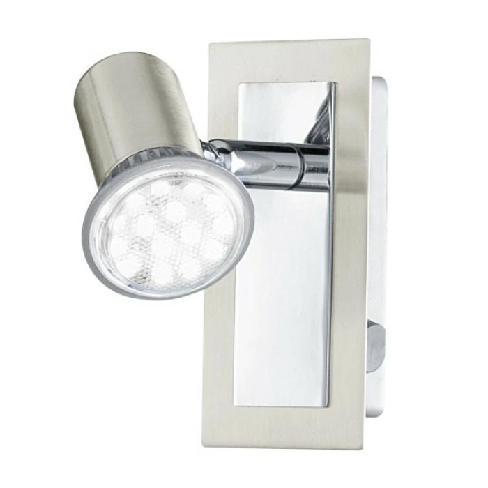 Eglo Leuchten Eglo ROTTELO Wandleuchte LED Nickel-Matt 1 Eglo Leuchten Eglo ROTTELO Wandleuchte LED Nickel-Matt