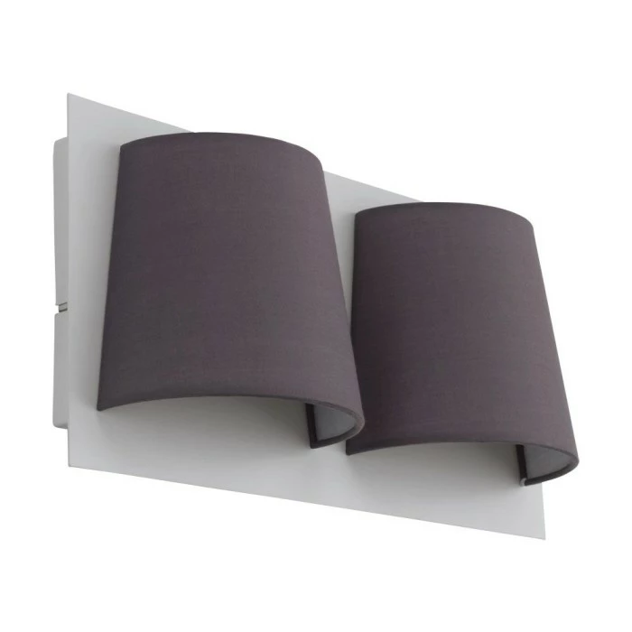 Eglo Leuchten Eglo SERRAVALLE Wandleuchte LED Weiß, 2-flammig 1 Eglo Leuchten Eglo SERRAVALLE Wandleuchte LED Weiß, 2-flammig