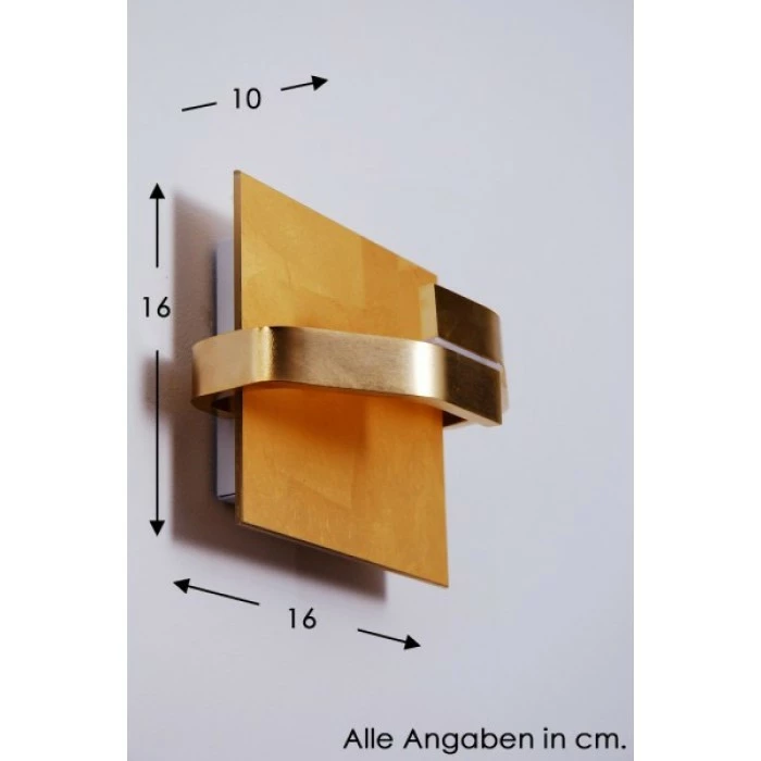 Elesi Luce Wandleuchte LED Gold, 1-flammig 2 Elesi Luce Wandleuchte LED Gold, 1-flammig – Bild 2