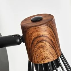 Hofstein Errested Wandleuchte Schwarz, Holz dunkel, 1-flammig 34 Hofstein Errested Wandleuchte Schwarz, Holz dunkel, 1-flammig -Wandleuchten Verkaufsgeschäft errested wandleuchte h3340943 do1 11