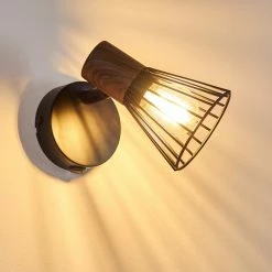 Hofstein Errested Wandleuchte Schwarz, Holz dunkel, 1-flammig 40 Hofstein Errested Wandleuchte Schwarz, Holz dunkel, 1-flammig -Wandleuchten Verkaufsgeschäft errested wandleuchte h3340943 do1 17