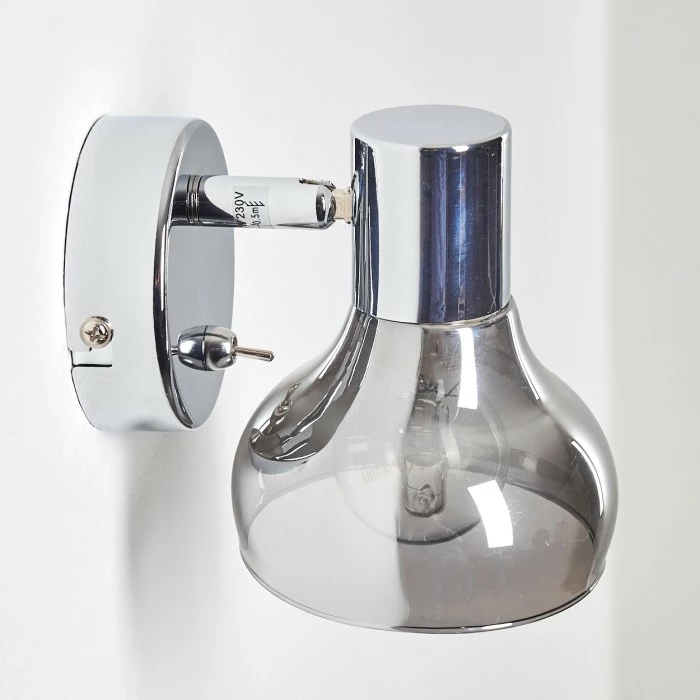 Hofstein Esberg Wandleuchte Chrom, 1-flammig 12 Hofstein Esberg Wandleuchte Chrom, 1-flammig – Bild 12