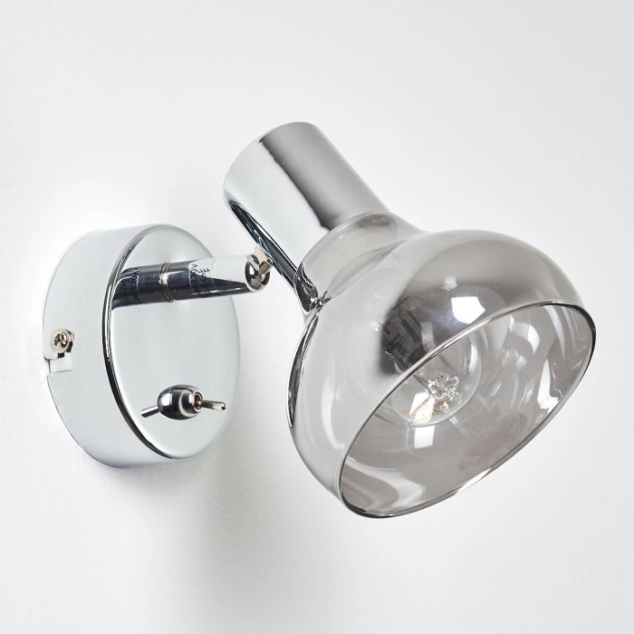 Hofstein Esberg Wandleuchte Chrom, 1-flammig 15 Hofstein Esberg Wandleuchte Chrom, 1-flammig – Bild 15