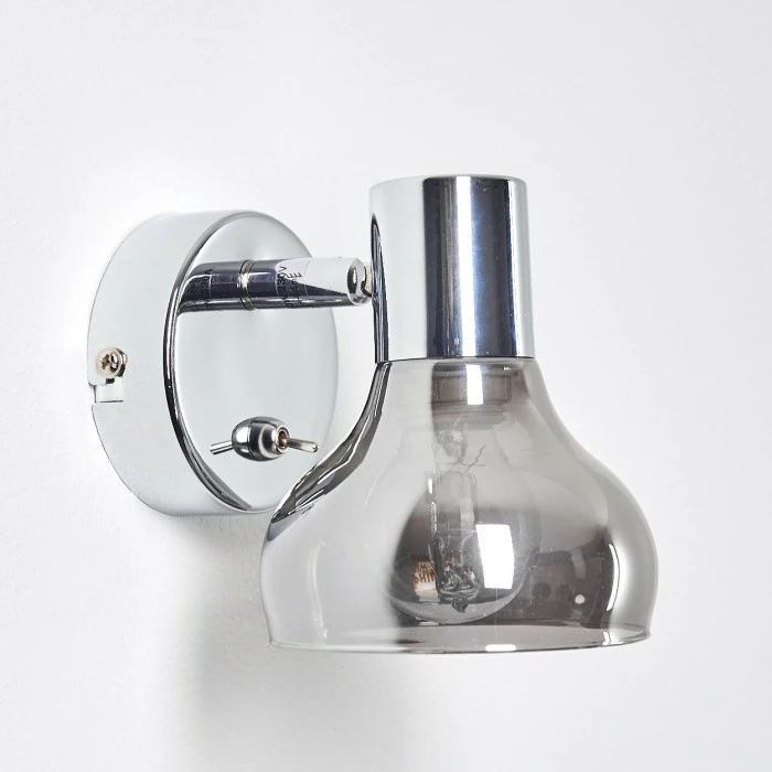 Hofstein Esberg Wandleuchte Chrom, 1-flammig 19 Hofstein Esberg Wandleuchte Chrom, 1-flammig – Bild 19