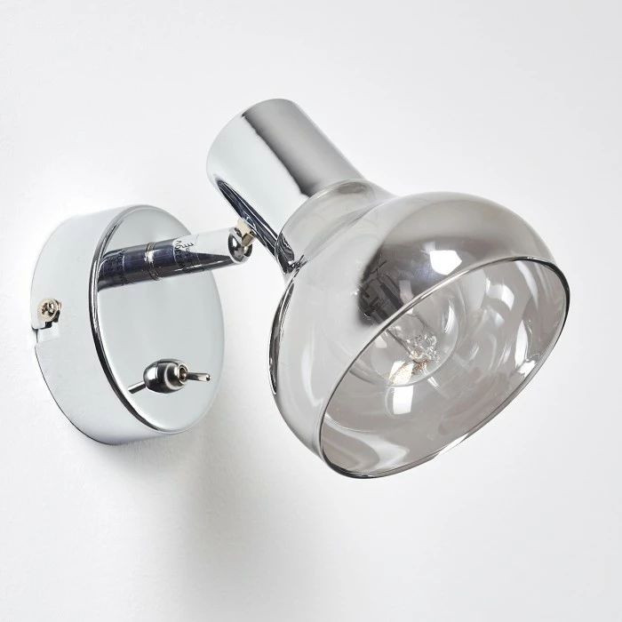 Hofstein Esberg Wandleuchte Chrom, 1-flammig 21 Hofstein Esberg Wandleuchte Chrom, 1-flammig – Bild 21