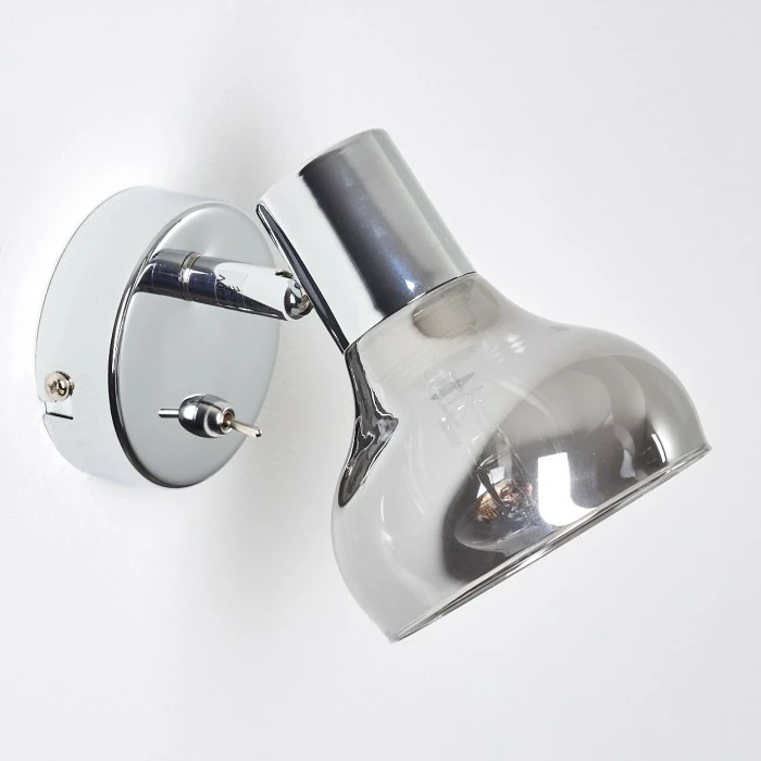 Hofstein Esberg Wandleuchte Chrom, 1-flammig 23 Hofstein Esberg Wandleuchte Chrom, 1-flammig – Bild 23