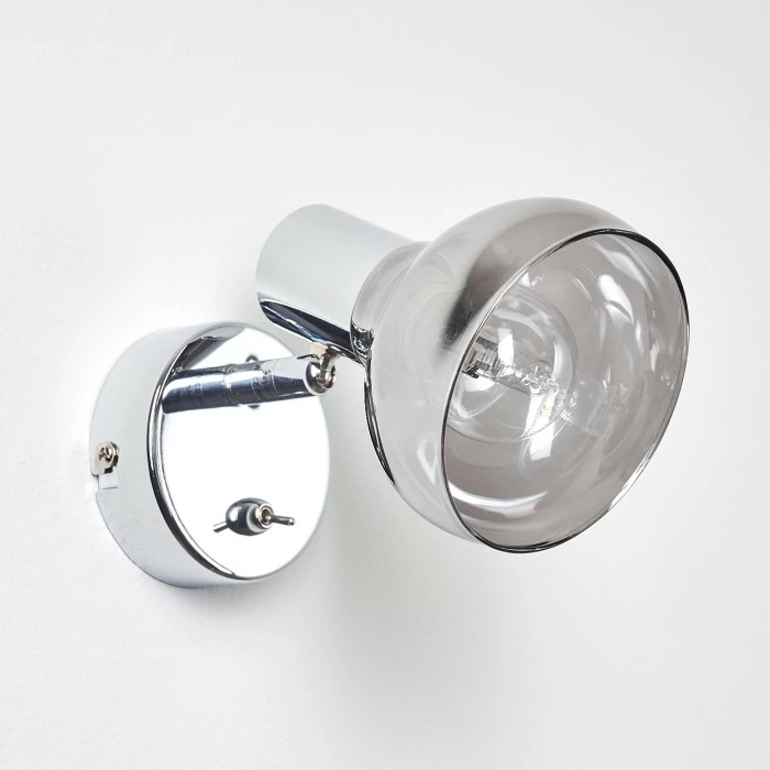 Hofstein Esberg Wandleuchte Chrom, 1-flammig 5 Hofstein Esberg Wandleuchte Chrom, 1-flammig – Bild 5