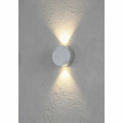 Escale SUN Wandleuchte LED Aluminium, 2-flammig